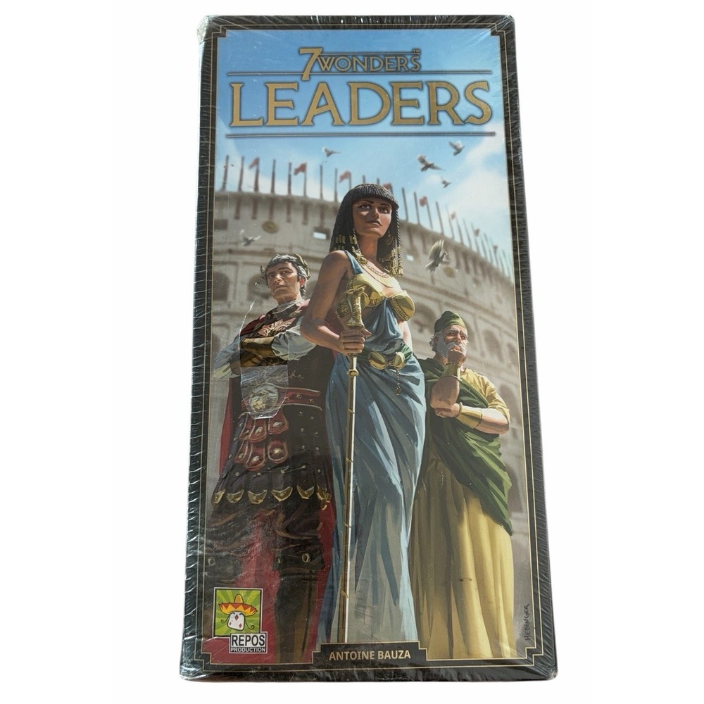7 Wonders Leaders Card Game Expansion Repos 2011 New Sealed